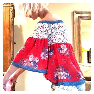 Off the shoulder Floral Top